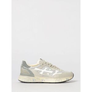Premiata Men Premiata Mick Used Suede And Mesh Sneakers